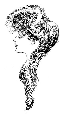 CHARLES DANA GIBSON - "THE ETERNAL QUESTION" (1905)